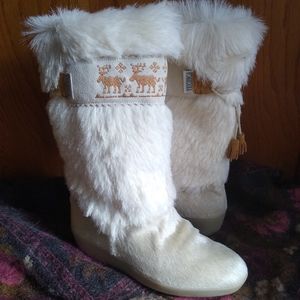 VTG Tecnica White Boots NWOT Size 40